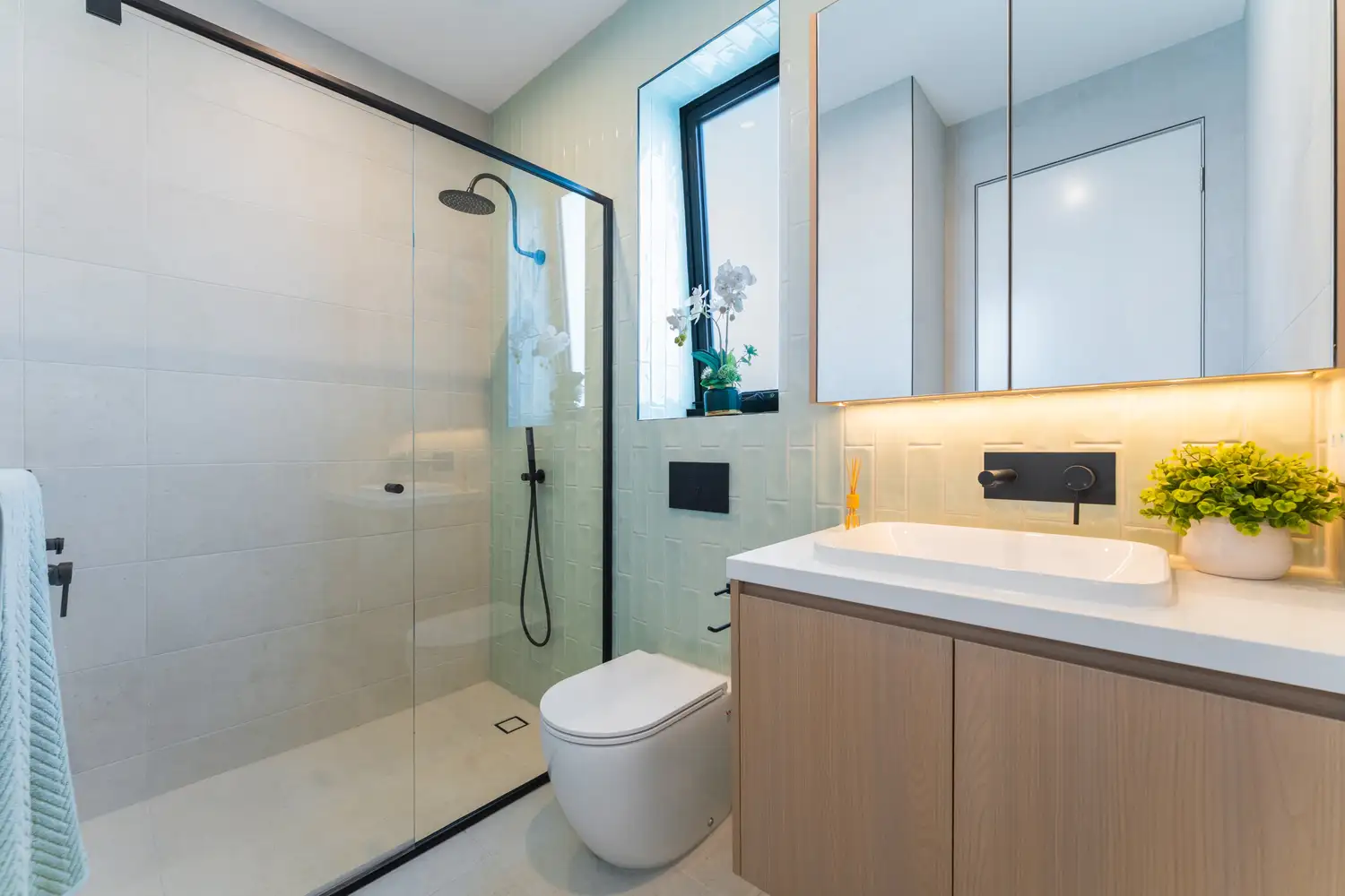Walk-in Shower Ensuite — Thistle Street