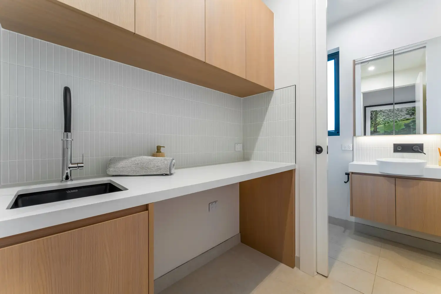 Concealed Joinery Laundry — Thistle Street