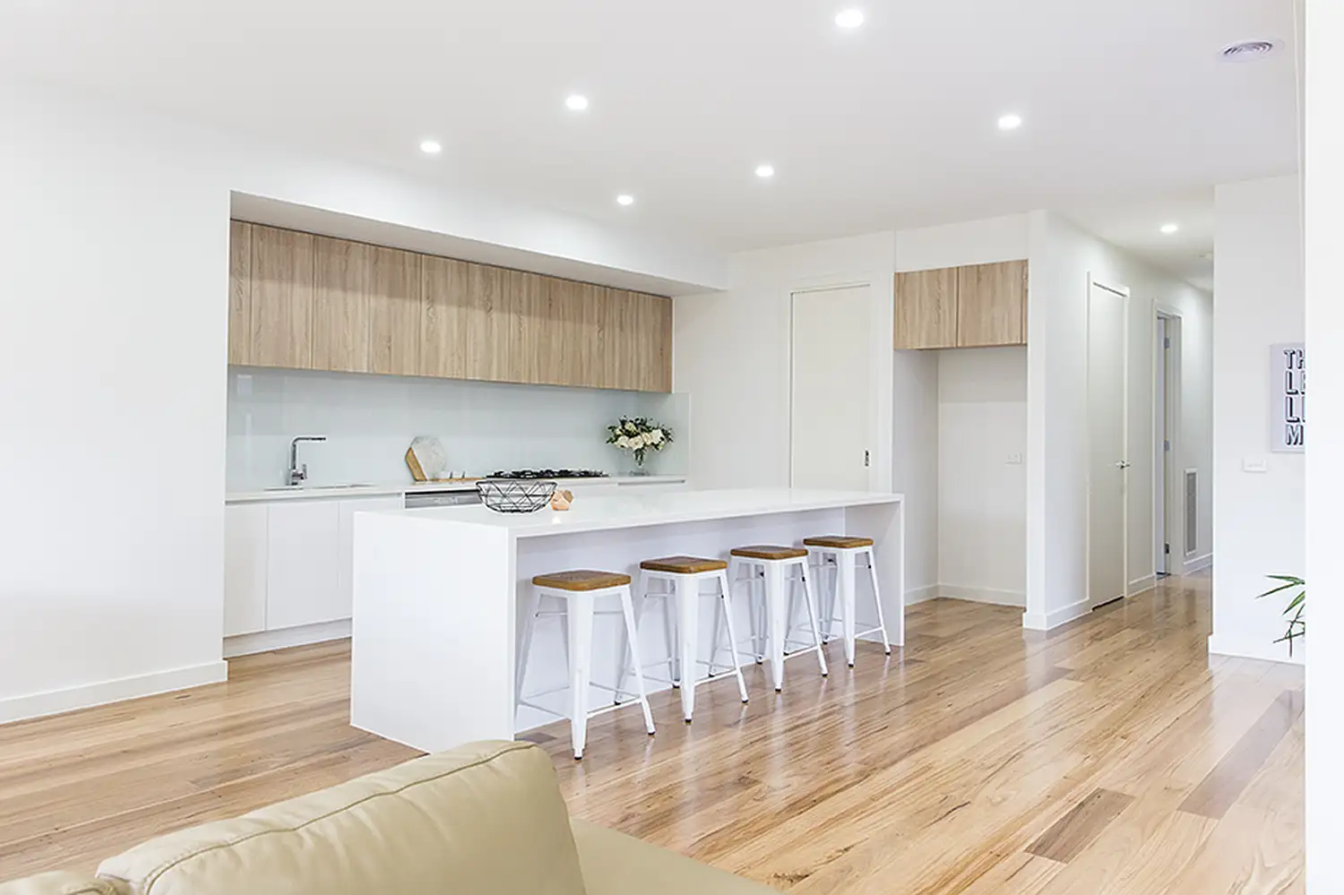 Timber & Stone Kitchen — Gillies Street