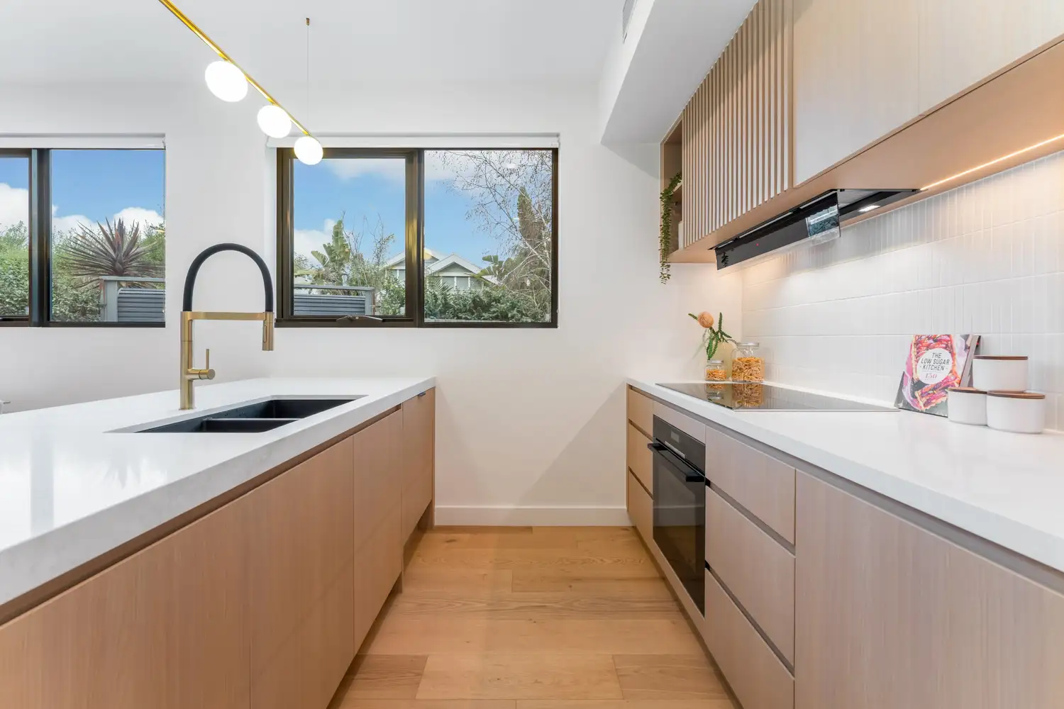 Brass Tapware Kitchen — Thistle Street